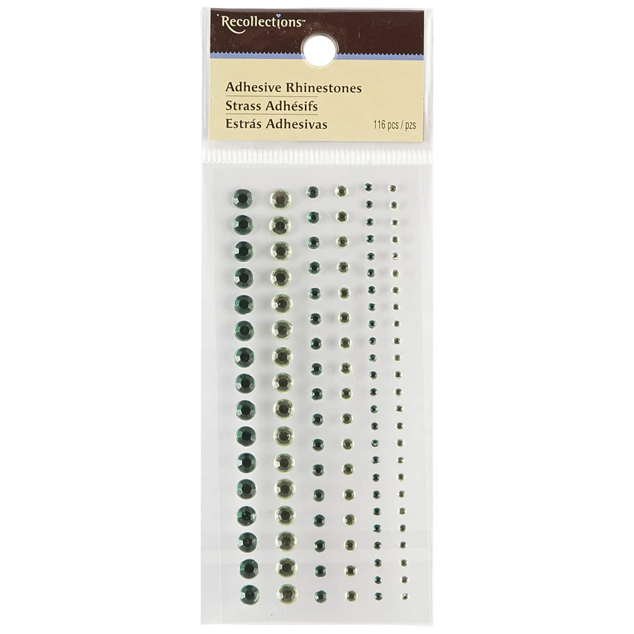 12 Pack: Adhesive Rhinestones Mixed Pack by Recollections™